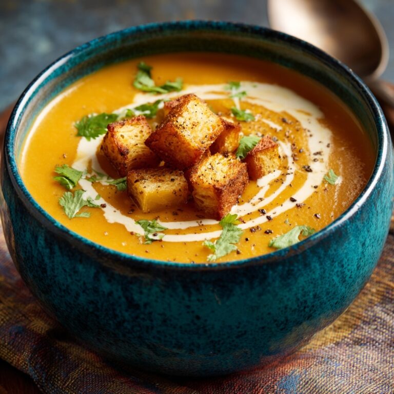 Butternut Squash and Sweet Potato Soup Recipe