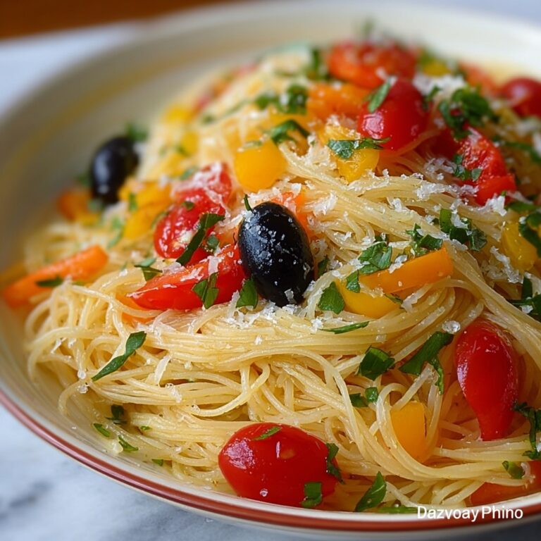 Angel Hair Pasta Salad Recipe