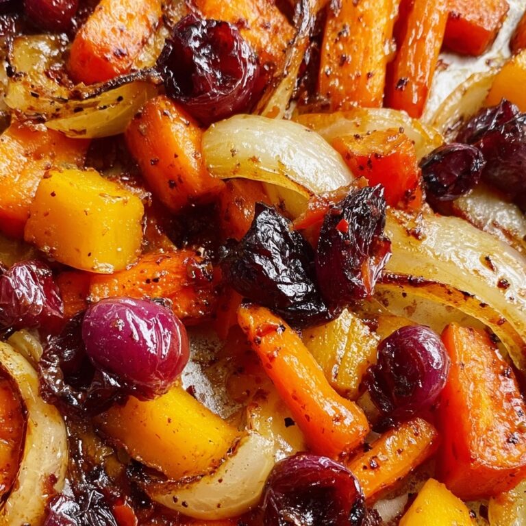 Savory Maple Dijon Roasted Carrots and Apples for Fall Bliss Recipe