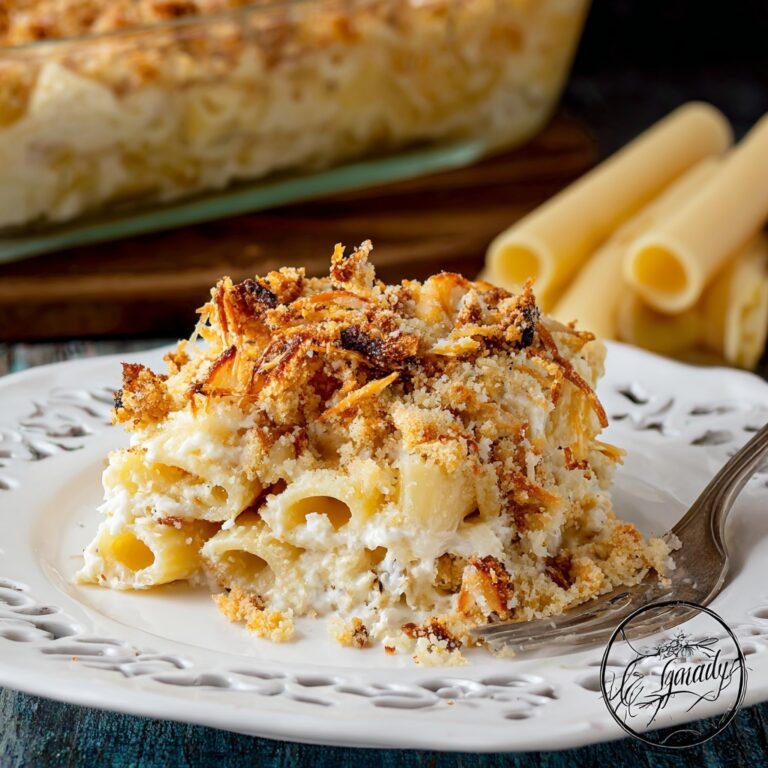 Four Cheese Baked Macaroni and Cheese Recipe