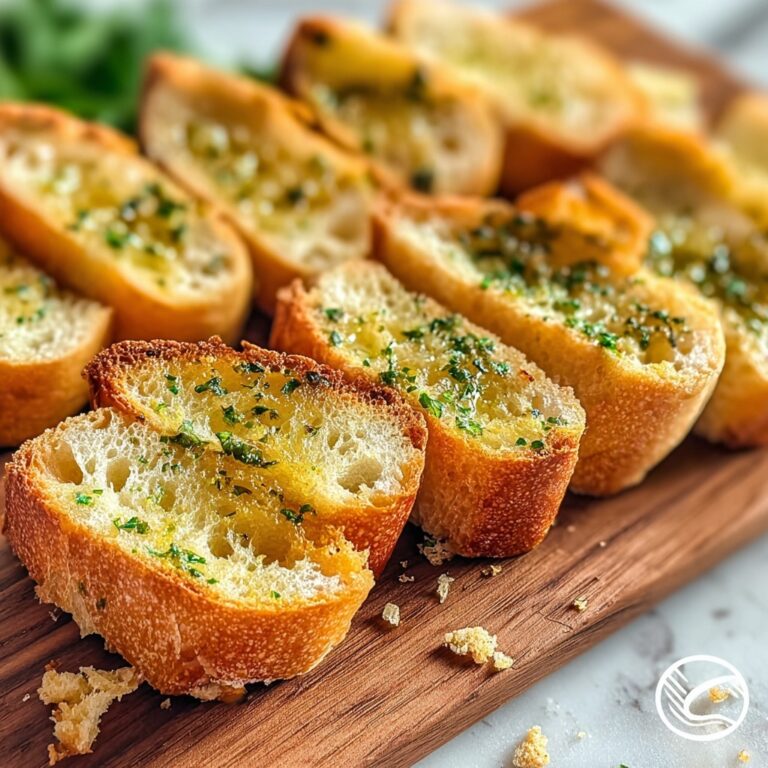Garlic Bread with Sliced Bread Recipe