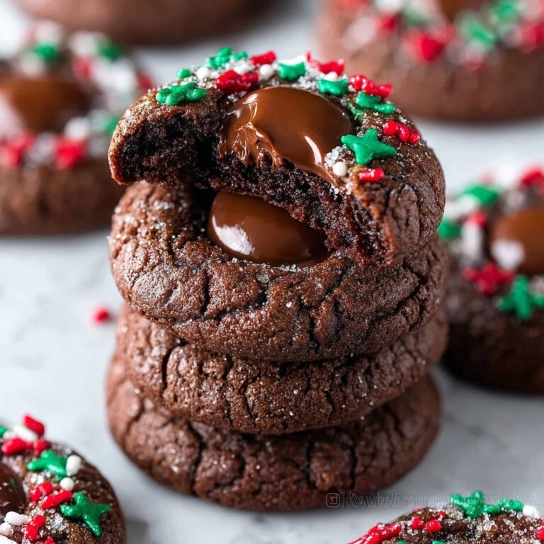 Chocolate Thumbprint Cookies with Chocolate Ganache Recipe