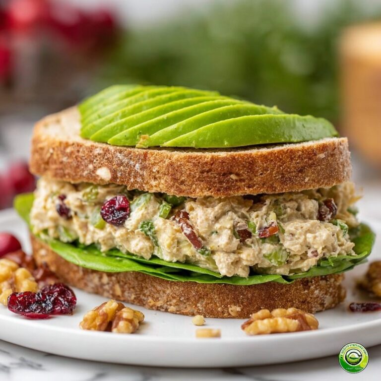 Curried Chicken Salad with Cranberries Recipe