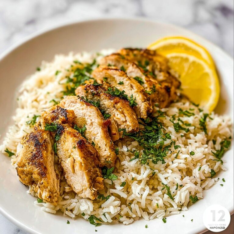 One Pot Lemon Herb Chicken and Rice Recipe