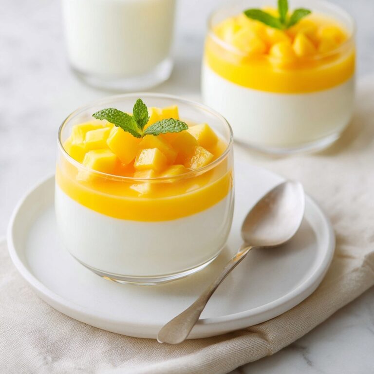 Mango Panna Cotta Recipe