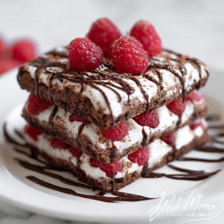 Raspberry Chocolate Lasagna Recipe